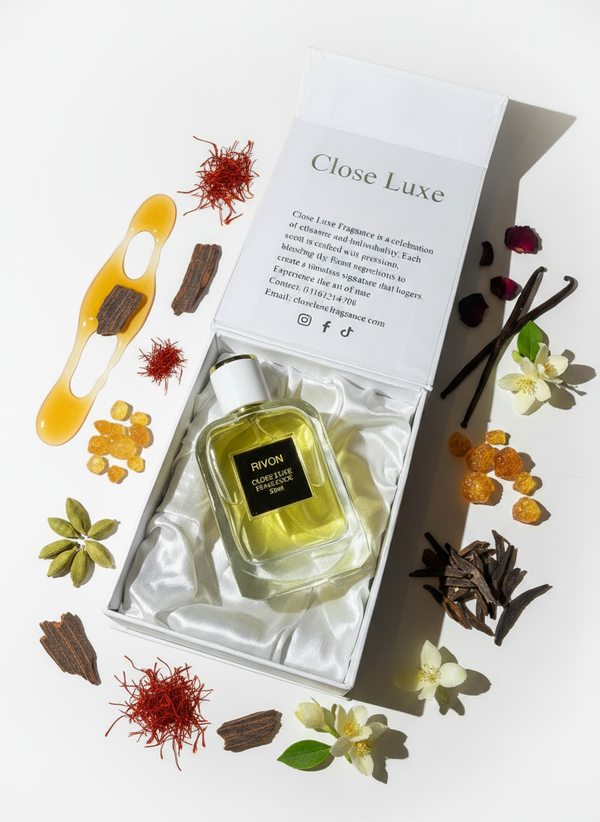 RIVON — For Men | Deep Oud • Golden Amber • Honeyed Elegance