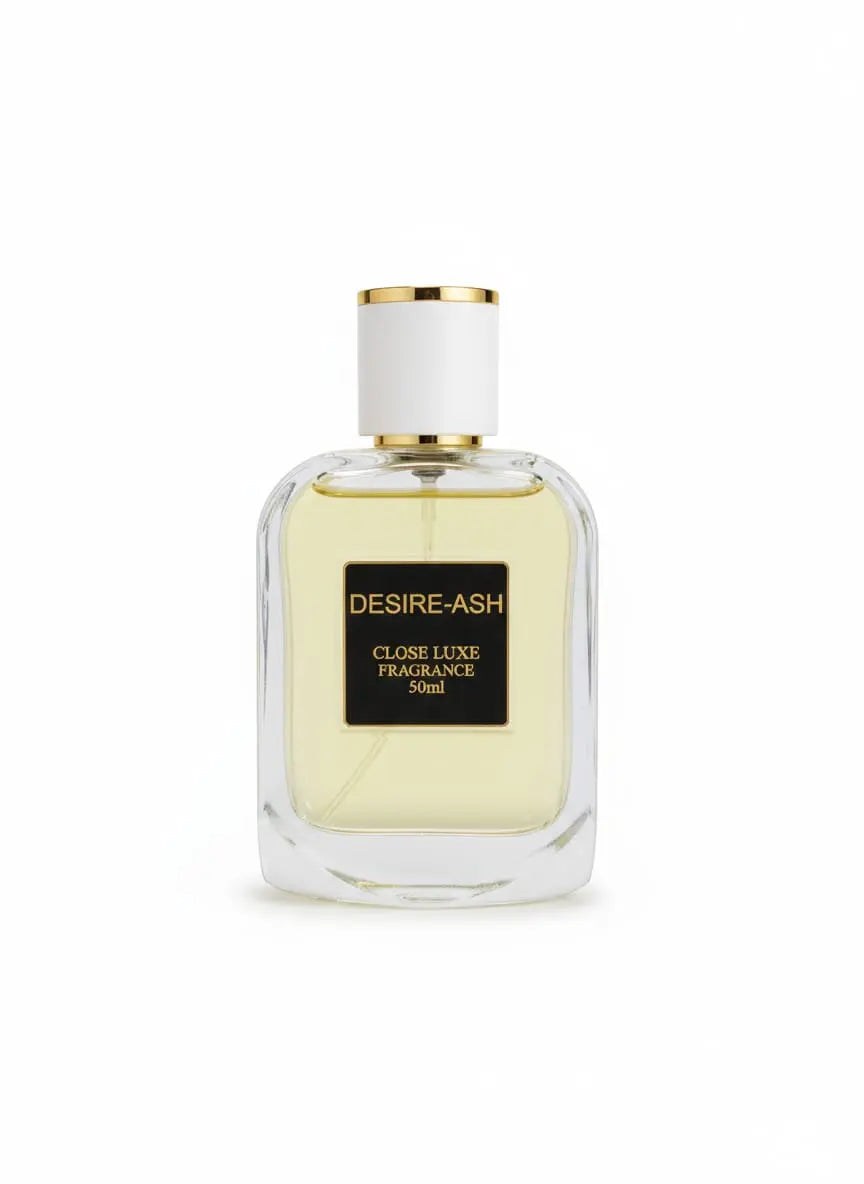 DESIR ASH — Fresh • Fruity • Woody Sophistication for Men | Sporty & Modern CloseLuxe