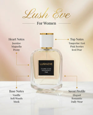 LASH EVE — A Luxury Perfume for Women | Floral • Fruity • Musky Harmony CloseLuxe