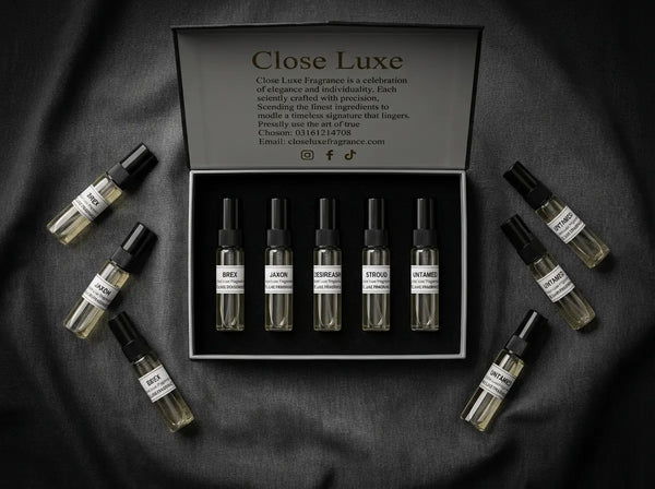 Close Luxe  Fragrance– 5 Perfume Testers(5ml) in Luxury Box