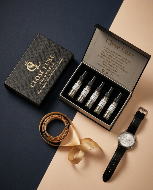 Close Luxe  Fragrance– 5 Perfume Testers(5ml) in Luxury Box close luxe fragrance